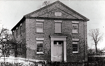 The Wesleyan Methodist chapel about 1900 [Z50/134/1]
